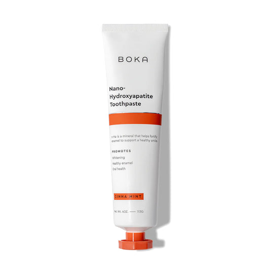 Boka Fluoride Free Toothpaste - Cinnamon Mint Natural Flavor - 4oz