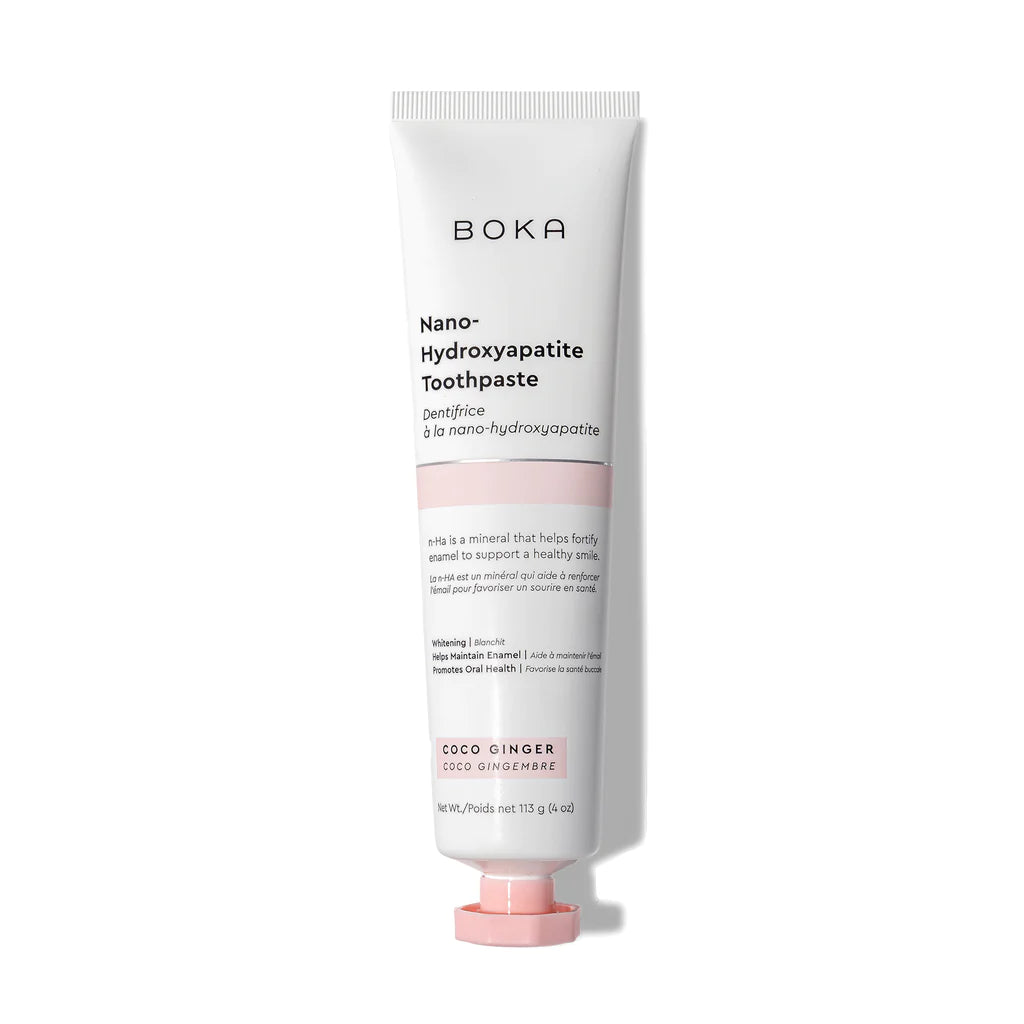 Boka Fluoride Free Toothpaste - Coco Ginger Natural Flavor - 4oz