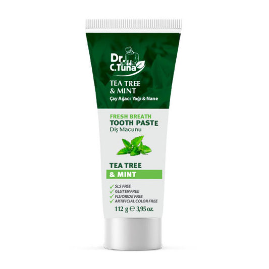 Dr C Tuna Tea Tree Oil, Mint Toothpaste